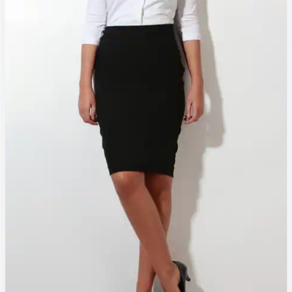 Loft Classic Black Pencil Skirt